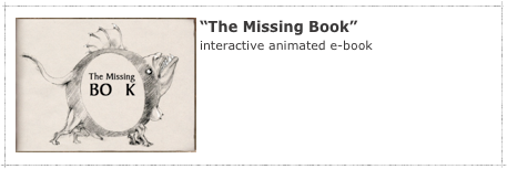 ￼“The Missing Book”
interactive animated e-book